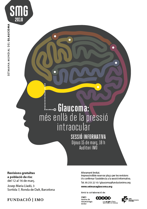 El Col·legi col·labora en la Setmana Mundial del Glaucoma de la Fundació IMO